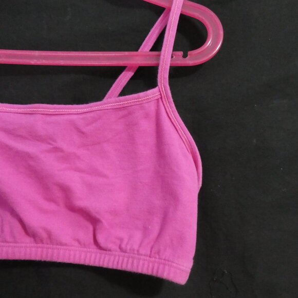 FRUIT OF THE LOOM | size 36 | Girls' Pink Spaghetti Strap Sports Bra - Picture 8 of 14